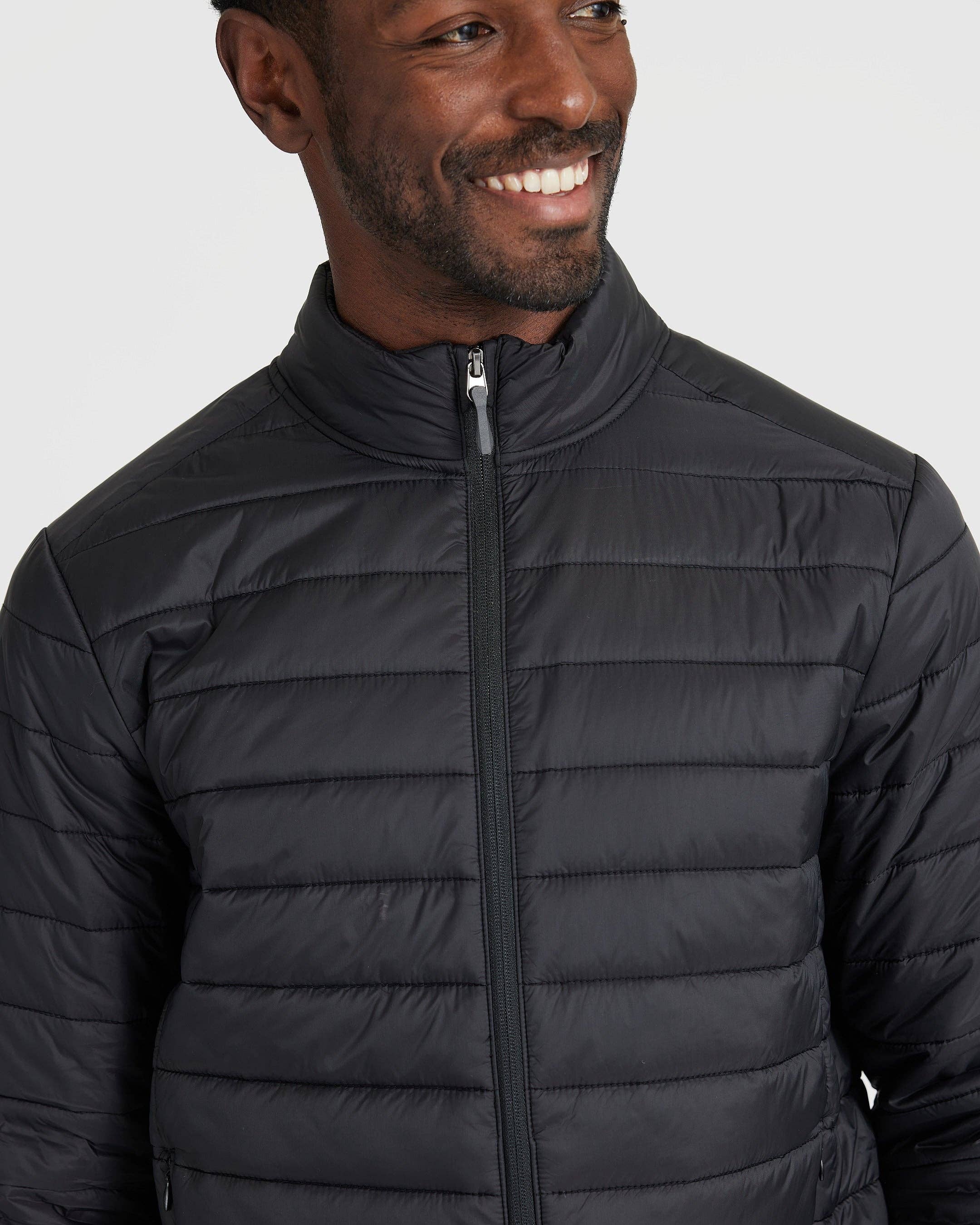 True Classic - Wholesale Puffer Jacket - Men's - Black Puffer Jacket5
