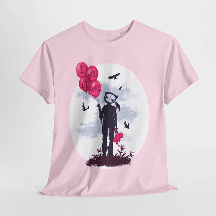 IHIH Unisex T-shirt i kraftig bomull för wholesale av LVB Art