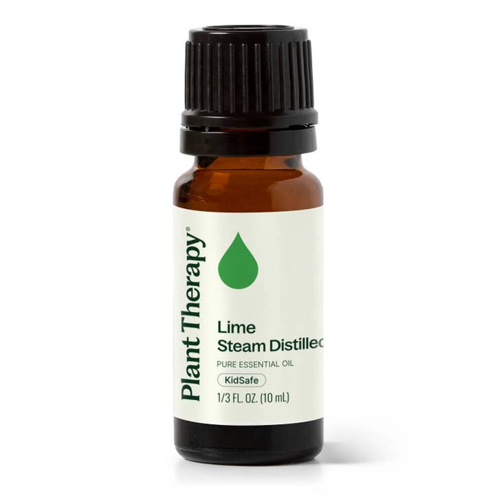 Lime Steam Distilled Essential Oil 10 mL for wholesale by Plant Therapy
