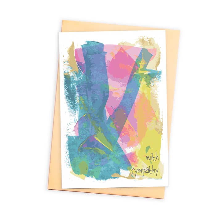 Sympathy Greeting Card for wholesale by size3art