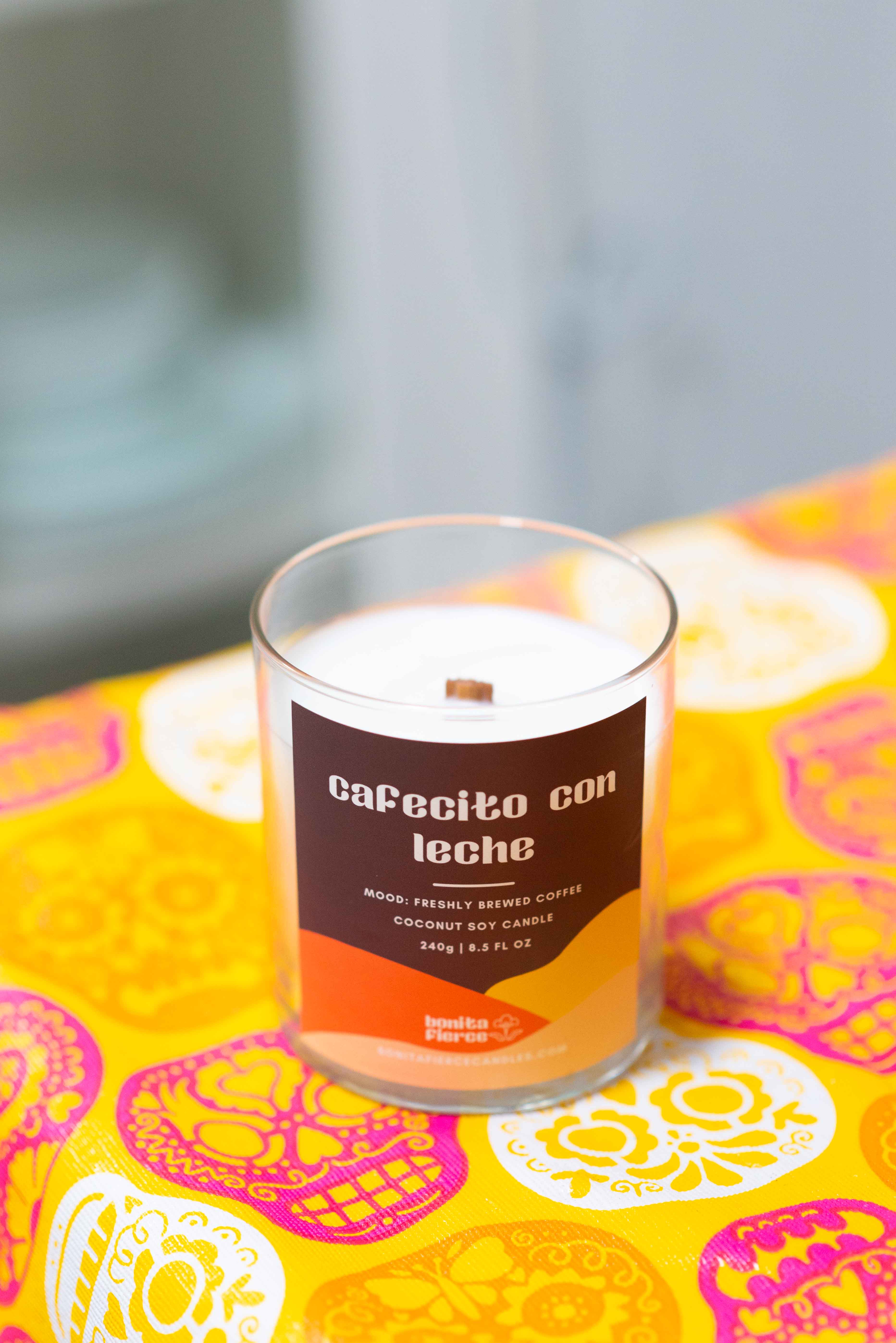 Bonita Fierce Candles - Wholesale Jar/Filled Candle - Cafecito Con Leche Candle | Coffee & Milk Candle2