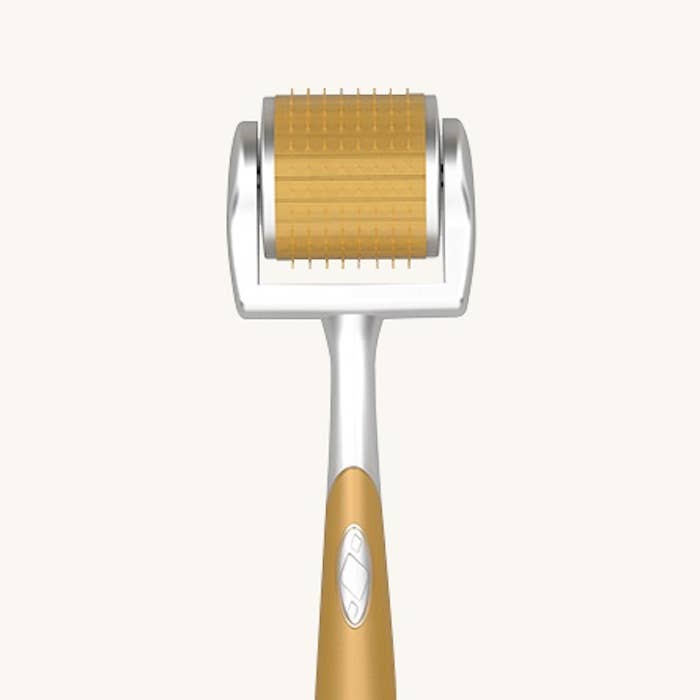 FullyVital - Wholesale Head Scratcher/Massager - Gold & Grow Derma Roller2