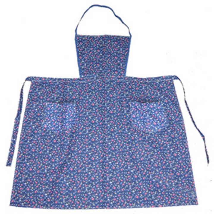 Delantal con peto ROSSELLA de 70x80 cm con dos bolsillos para venta al por mayor de Almatex srl