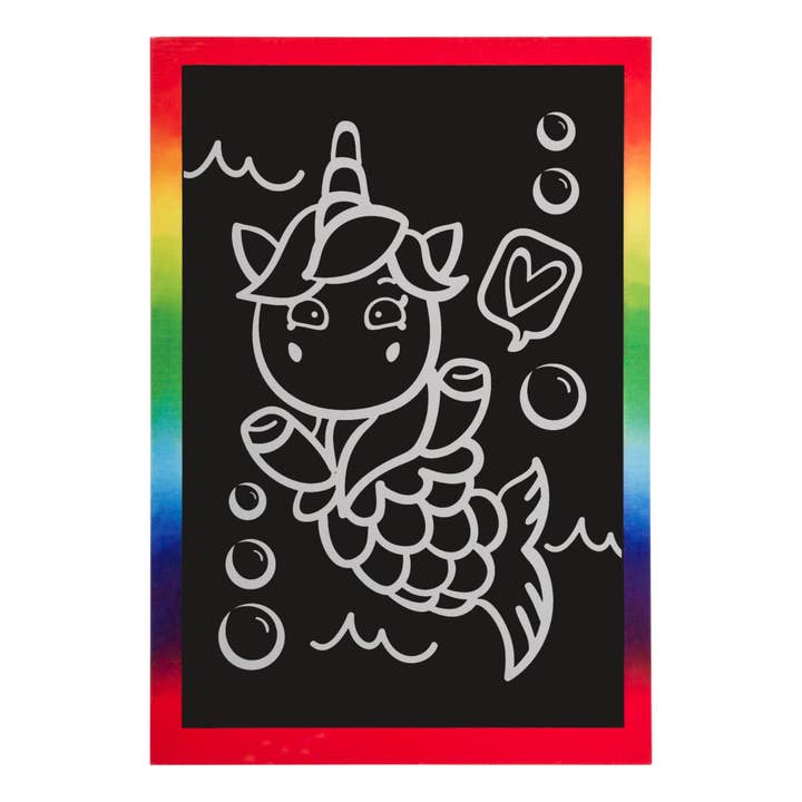 Toysmith - Wholesale Art Set - Kids & Baby - Yay! Scratch Art, Reveal The Four Different Designs