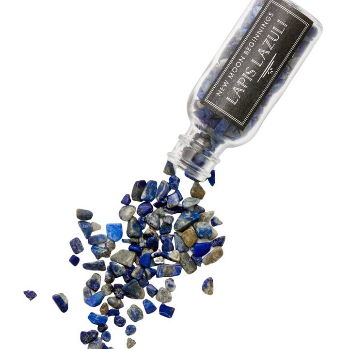 New Moon Beginnings - Wholesale Spiritual Stone/Crystal - Natural Gemstone Chips in a Bottle -70 stone types available61