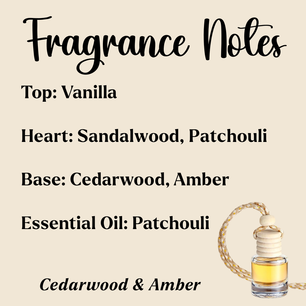 Honey Jar Creations - Vente Désodorisant pour voiture – unisexe - Diffuseurs de voiture suspendus | Bois de cèdre + Ambre | Fabriqué aux États-Unis4