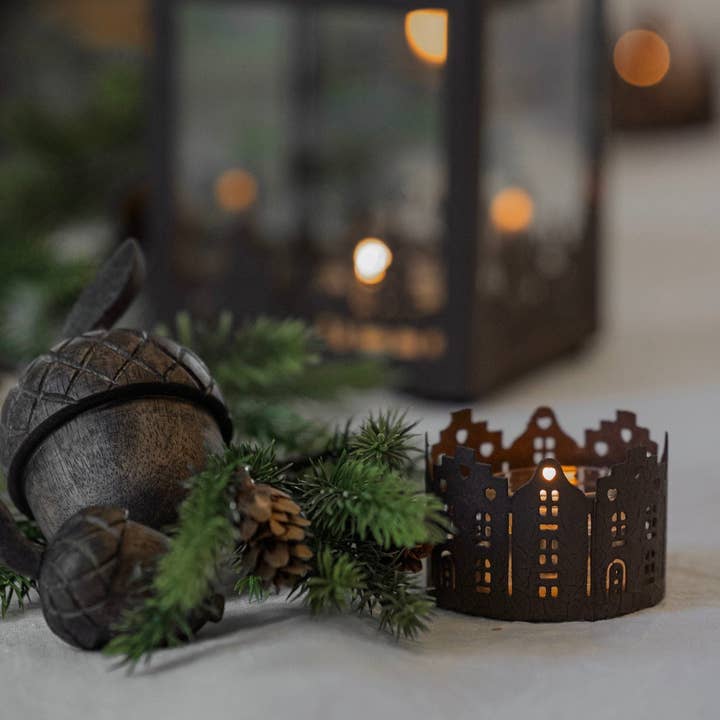 Sögne Home - Wholesale Candle Holder - sögne candle holder metal Christmas City small1