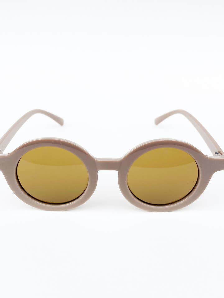 Óculos de Sol Retro Icon Kids Toddler em Cogumelo por atacado de Pip & Co.