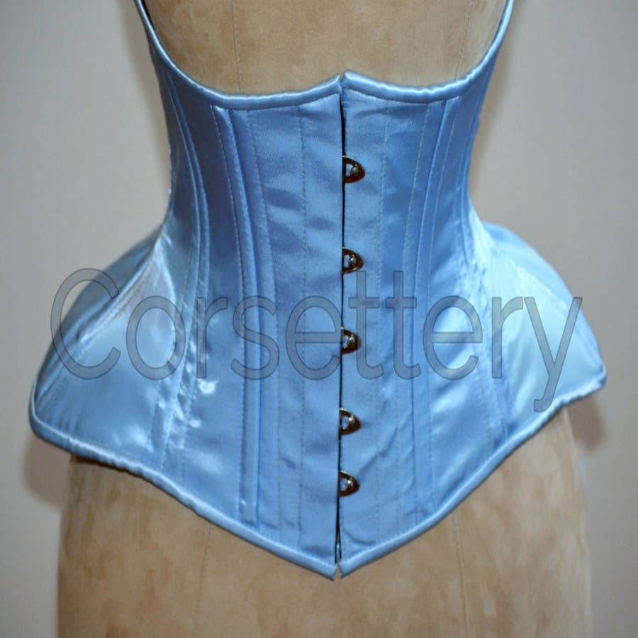 Real leather halfbust steel-boned authentic heavy corset, different colors,  gothic, alt, punk, steampunk, waist training, Pink leather corset