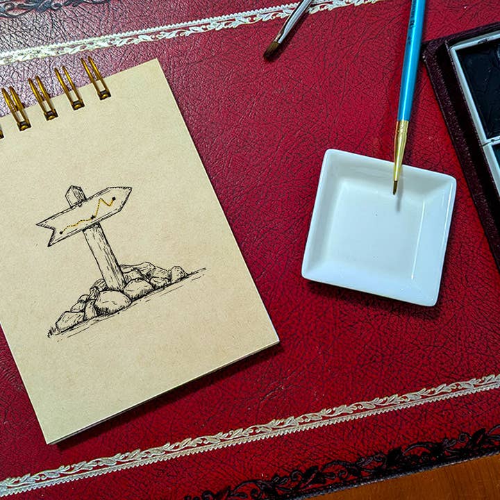 Caderneta de Notas em Espiral Marcador de Trilho por atacado de Soijen Illustrations