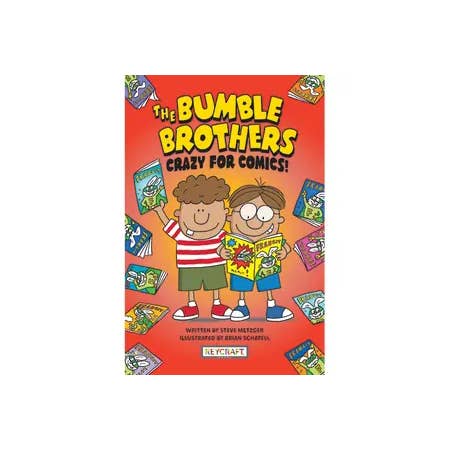 The Bumble Brothers: Crazy for Comics (Bumble Brothers #1) for wholesale by Reycraft Books