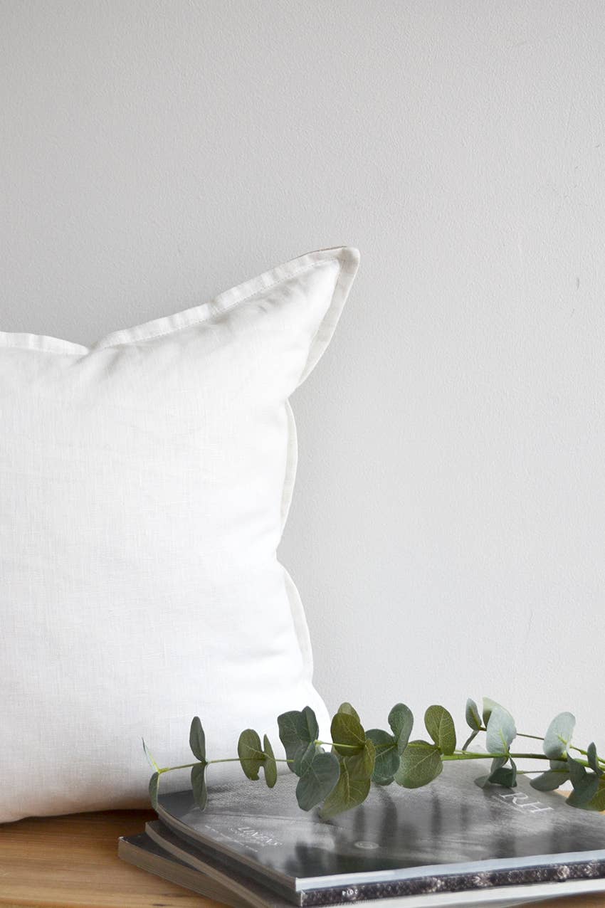 Linen Way Inc. - Wholesale Throw Pillow Cover - Katrina Linen Pillow Cover - Available in 7 Colors4