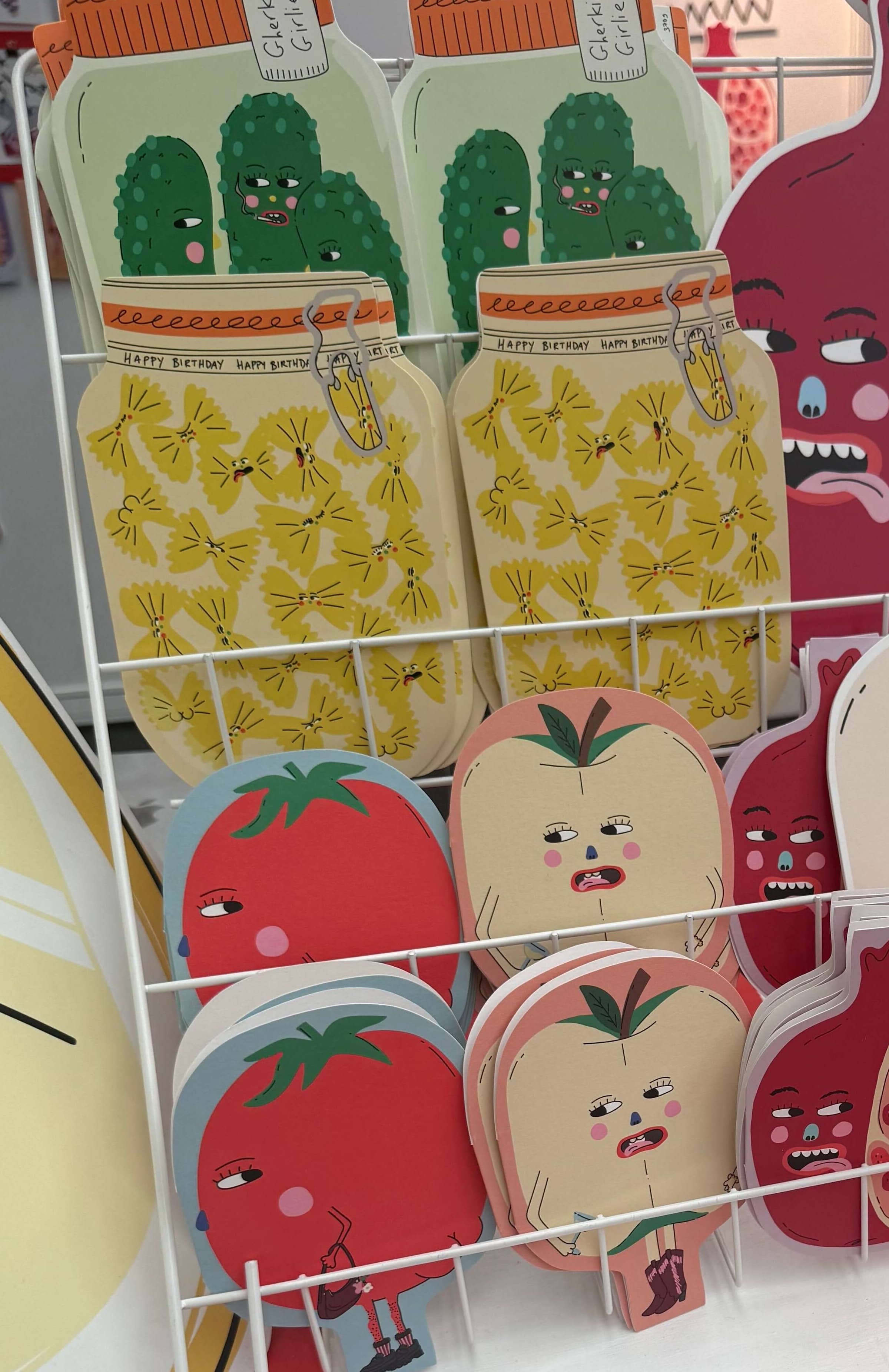 Eat the Moon | Greeting cards and stationery - Wholesale Everyday Greeting Card - Hey Tomato! Die cut everyday greeting card | funny card3