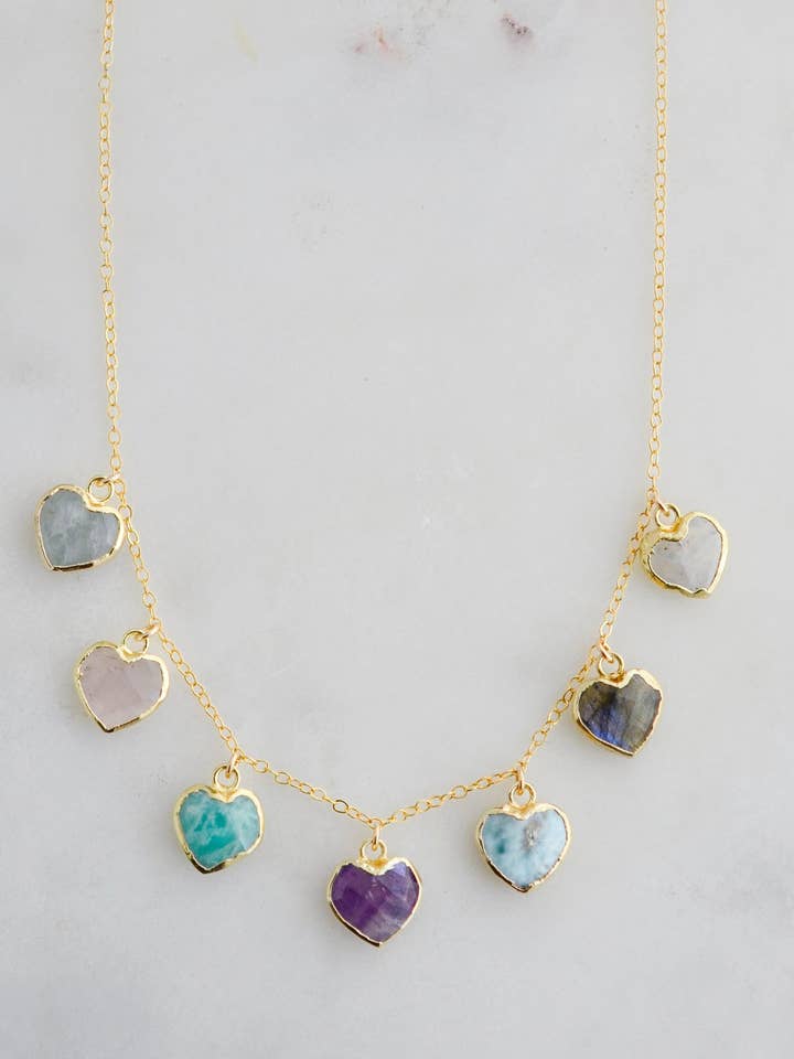 Gemma Heart Necklace for wholesale by GEMNIA