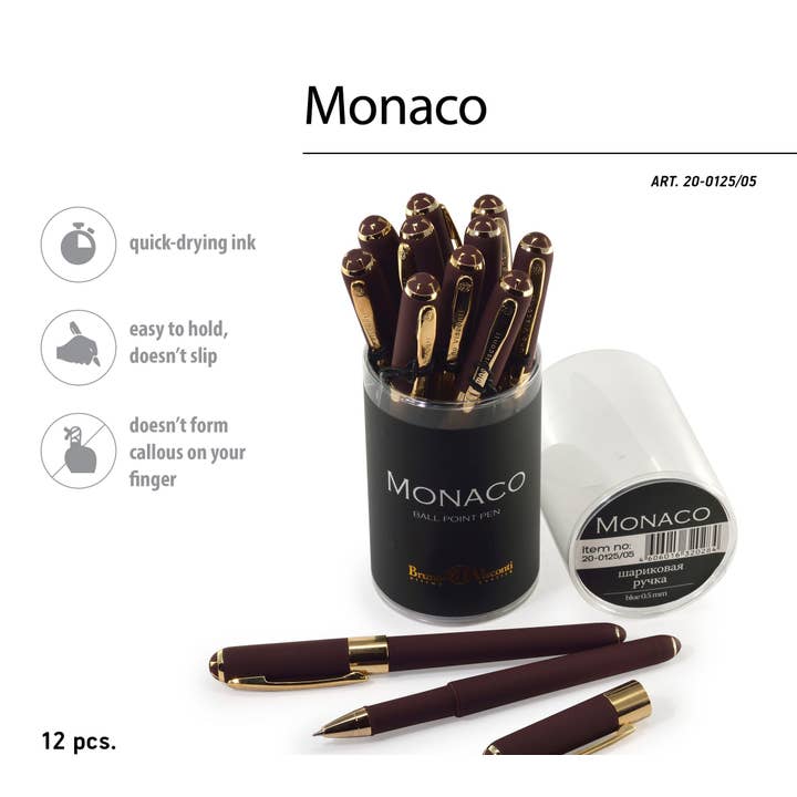 BV by Bruno Visconti - Wholesale Pen - Monaco - Chocolate