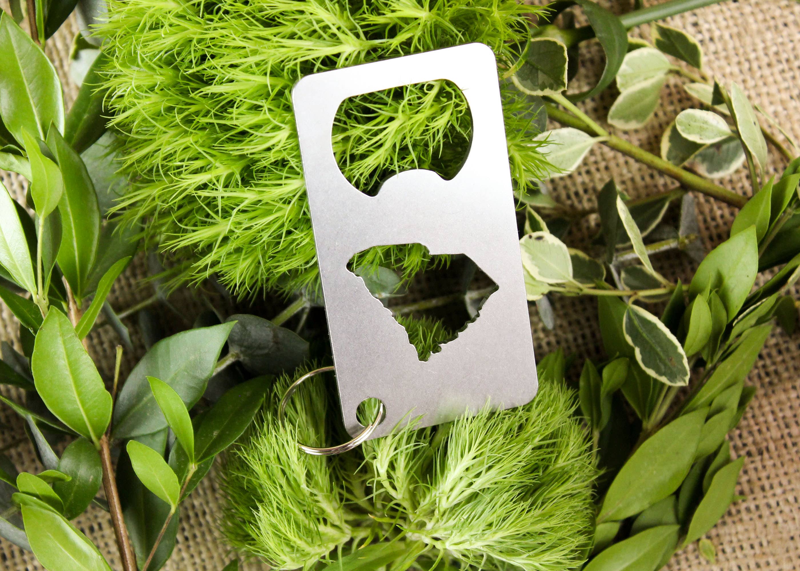 Iron Maid Art - Wholesale Bottle/Wine Opener - South Carolina State Stainless Steel Beer Bottle Opener Gift4