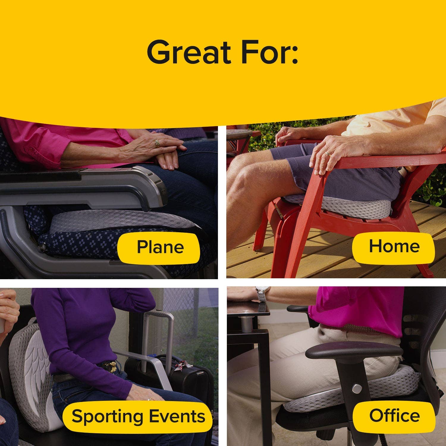 BulbHead - Wholesale Chair Cushion - Memory Foam Auto Cushion Advanced Lumbar Breathable Washable8