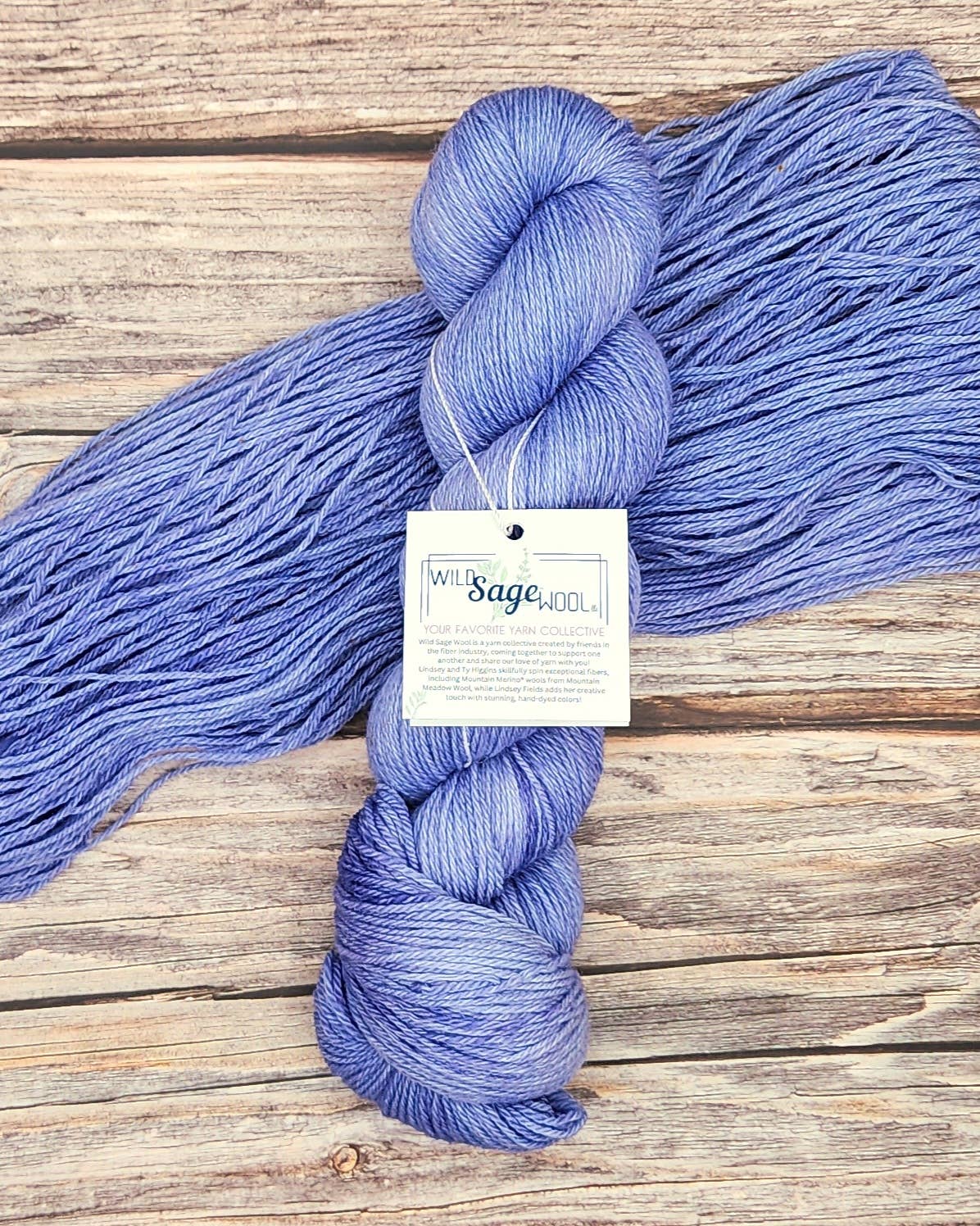 Wild Sage Wool - Venta al por mayor Hilos - Colección Woodland Whimsy - Peso Fingering - RTS6
