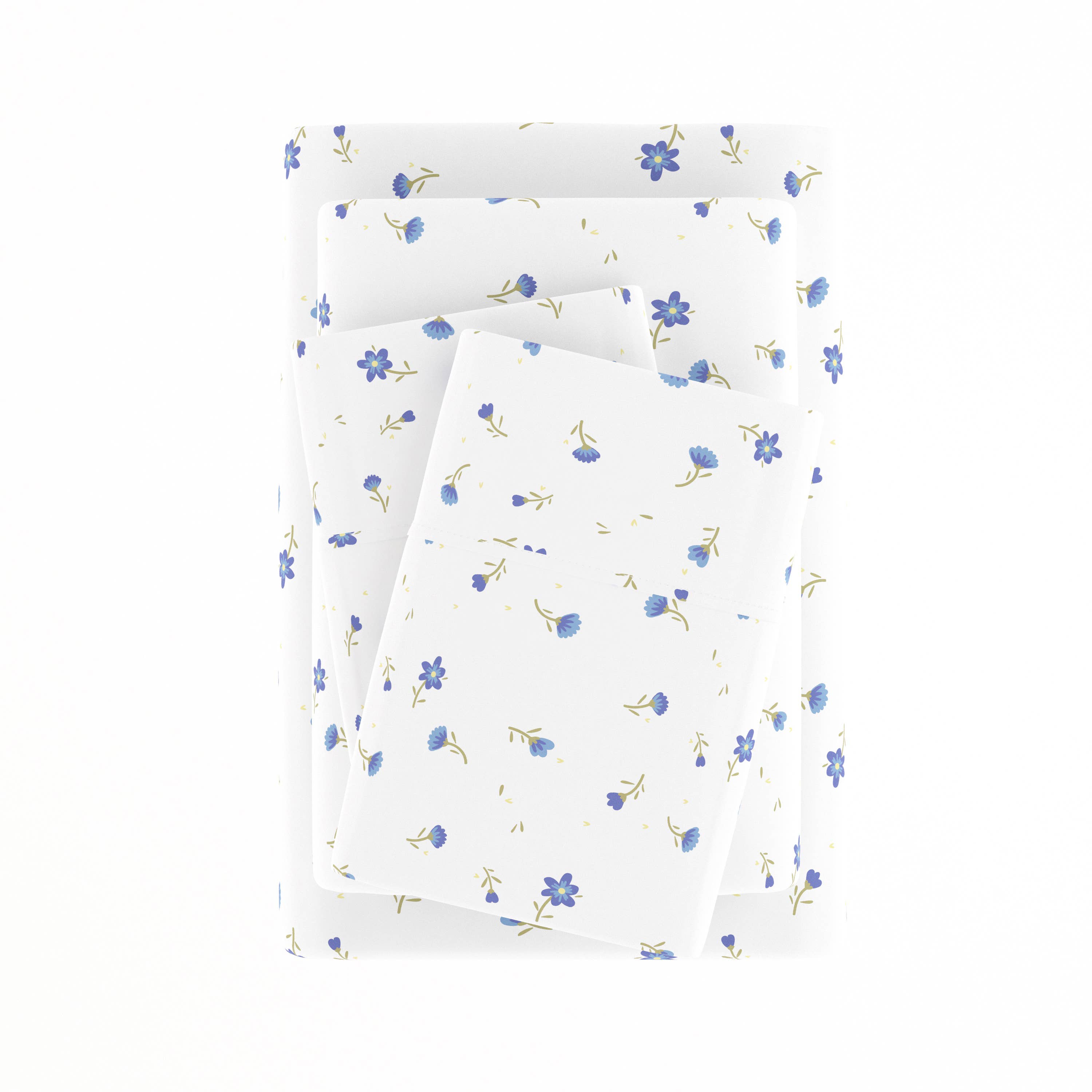 ienjoy Home - Wholesale Sheet Set - iEnjoy Home Soft Floral 4pc Sheet Set1