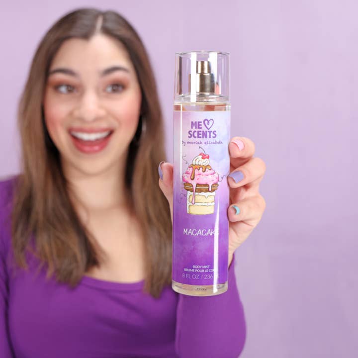 Slate Brands - Wholesale Face & Body Mist/Water - MACACAKE Body Mist by Moriah Elizabeth