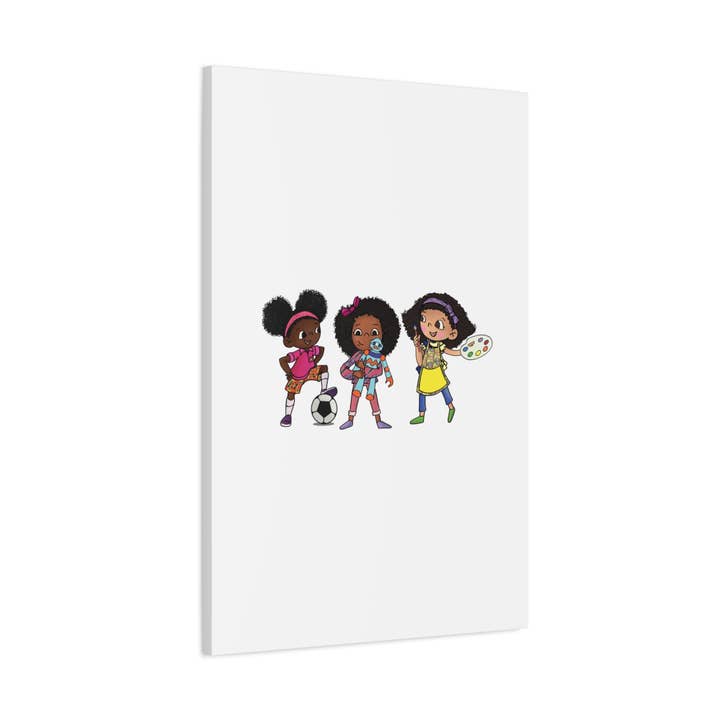 Ikuzi Dolls - Wholesale Art Print - Kids & Baby - Kids' Canvas Wall Art - Playful Characters for Creative Spaces189