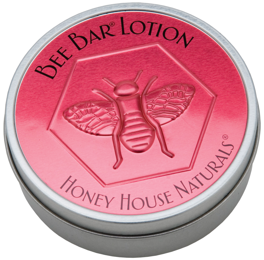 Honey House Naturals - Wholesale Solid Lotion - Large Bee Bar Display - 12 Pieces - Free Tester8