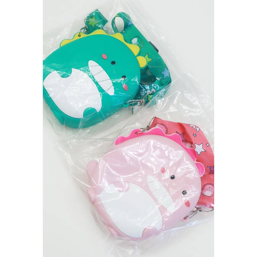 MIX COLOR Baby Dinosaur Cross Body Bag for wholesale on Faire6