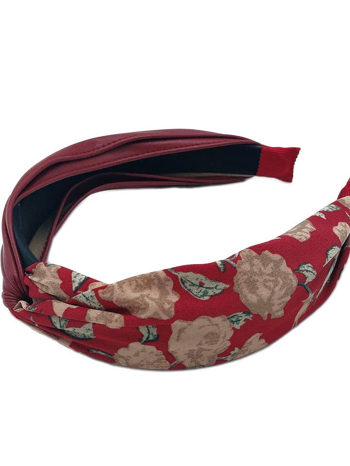 Faixa de cabeça com nó floral por atacado de Do Everything In Love®