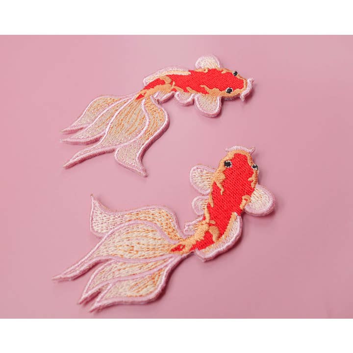 MALICIEUSE - Wholesale Patch - Iron-On Patch Duo Koi Carp