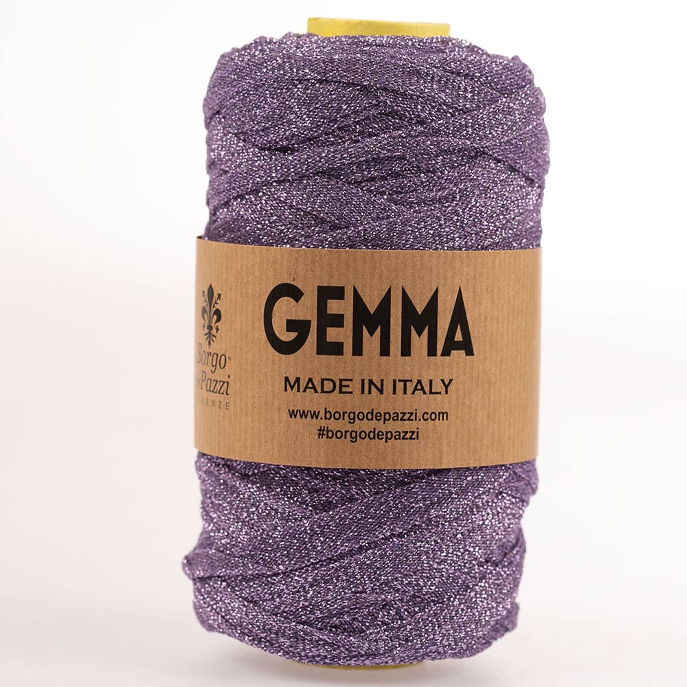 Borgo de' Pazzi - Firenze - Wholesale Yarn - "Gemma" a light and sparkling ribbon9