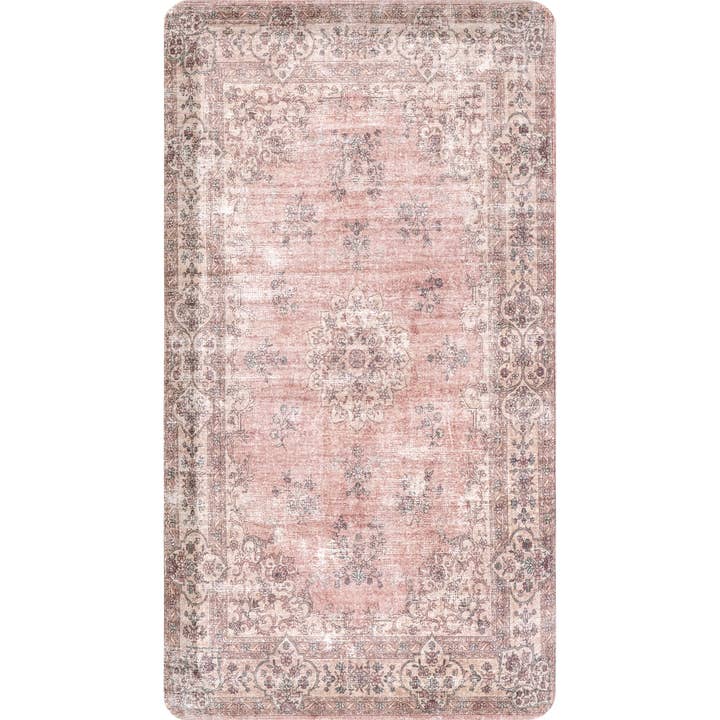 Floral Vintage Kitchen or Laundry Comfort Mat for wholesale by nuLOOM