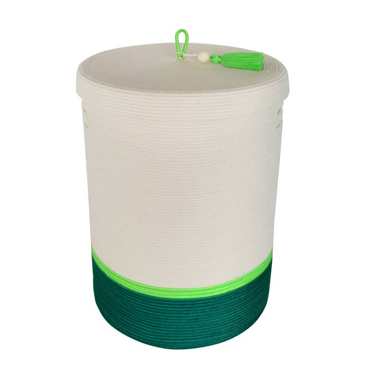 Mia Mélange - Wholesale Laundry Basket - Lidded Laundry Basket - Celebrate Spring & Summer