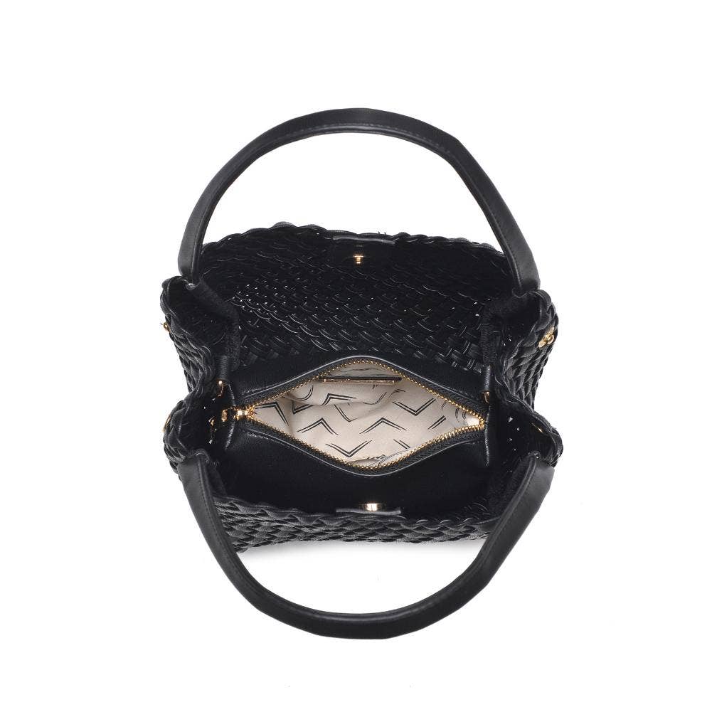 Moda Luxe – Engroshandel Crossbodytaske - Dame – Roxy vævet dobbelthåndtag vævet crossbody15