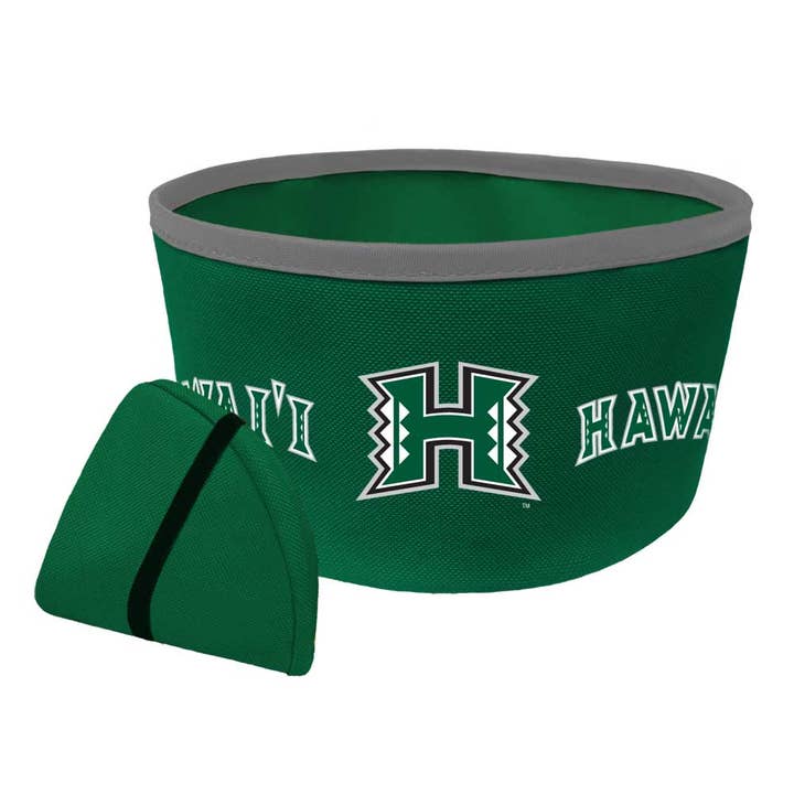 University of Hawaii - Collapsible Dog Bowl for wholesale by All Star Dogs