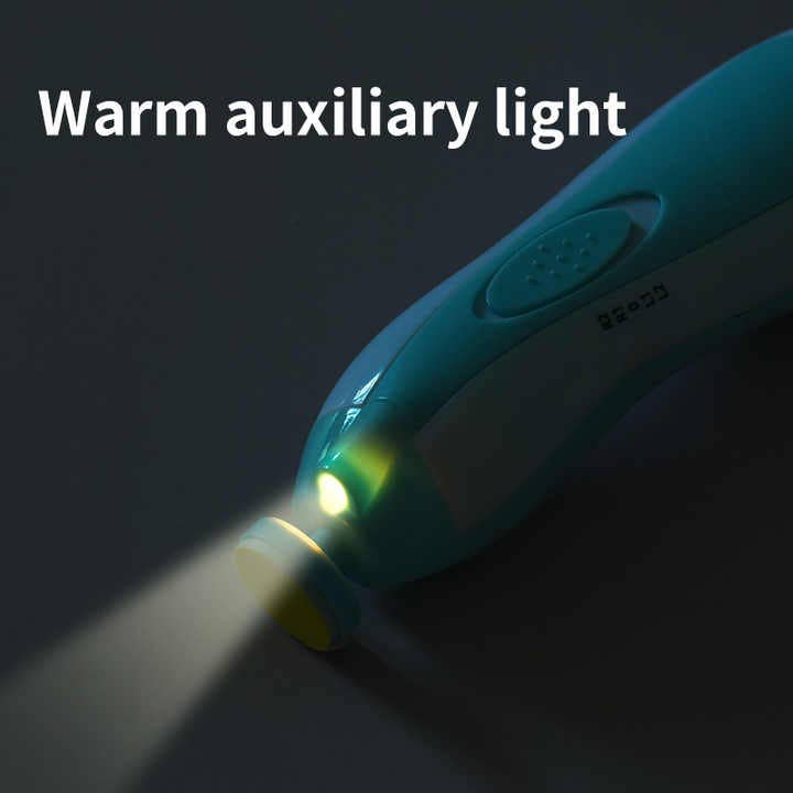 VIGOR - Wholesale Nail Clipper/Scissor - Baby - Baby Nail Trimmer File with Light Safe Electric Nail Clipper7