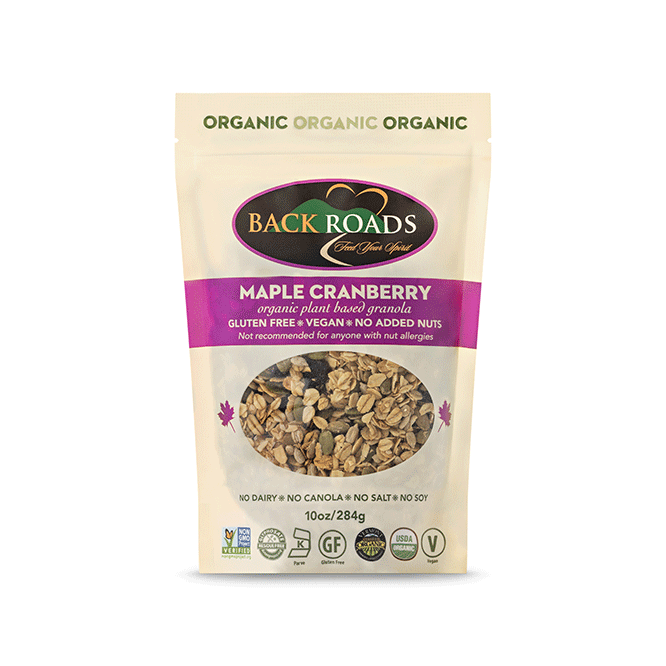 Back Roads Granola - Wholesale Granola - Maple Cranberry Granola0