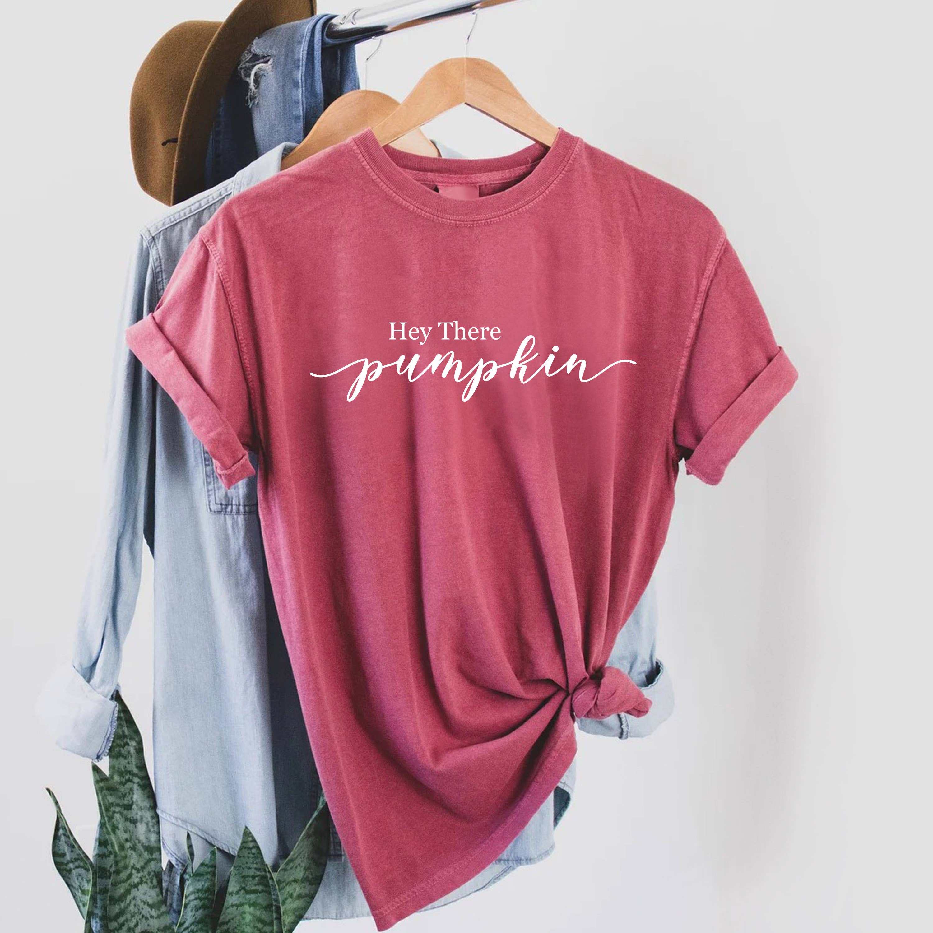 STARCHIS - Wholesale Screen Printed T-Shirt - Women's - Hey there Pumpkin4