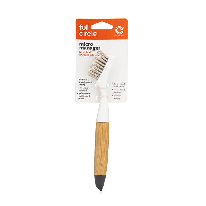 Full Circle Home - Wholesale Cleaning Brush - Micro Manager Detail Brush2