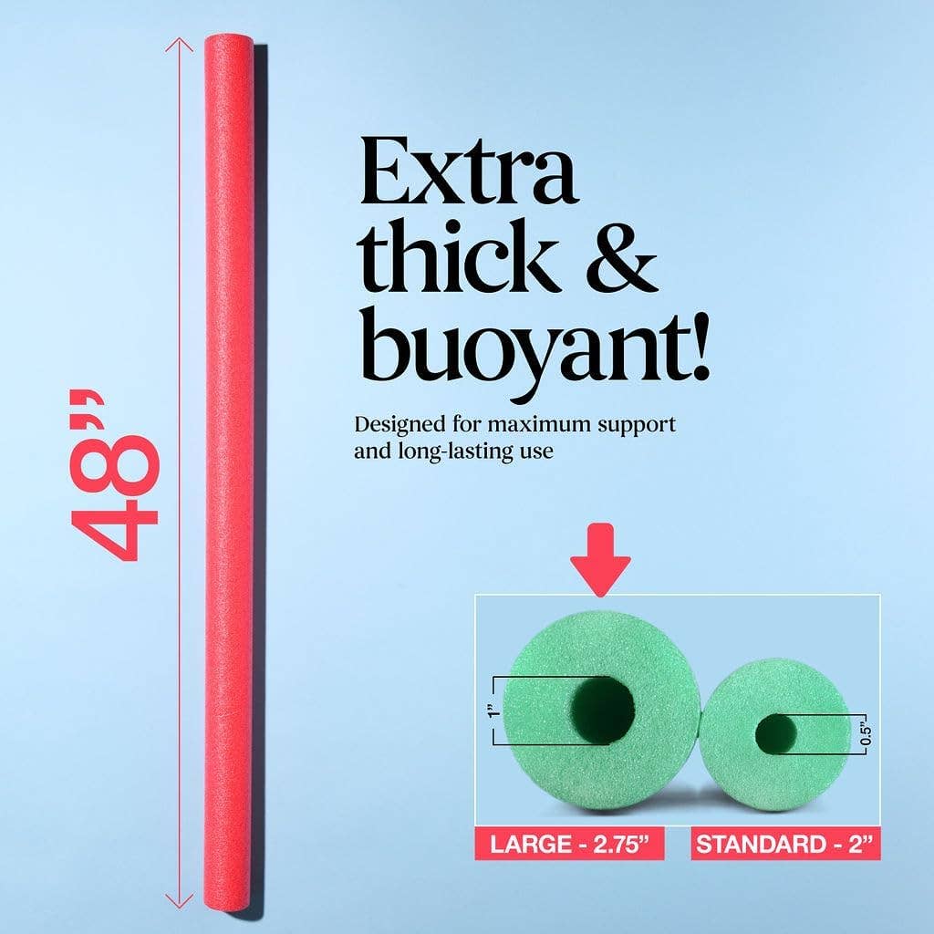 Play22 - Vente Jouet de plage/piscine - Enfant et bébé - Lot de 12 frites de piscine en mousse multicolores2