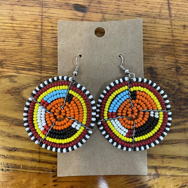 Seeds to Sew International - Wholesale Dangle Earrings - Maasai Beaded Earrings7