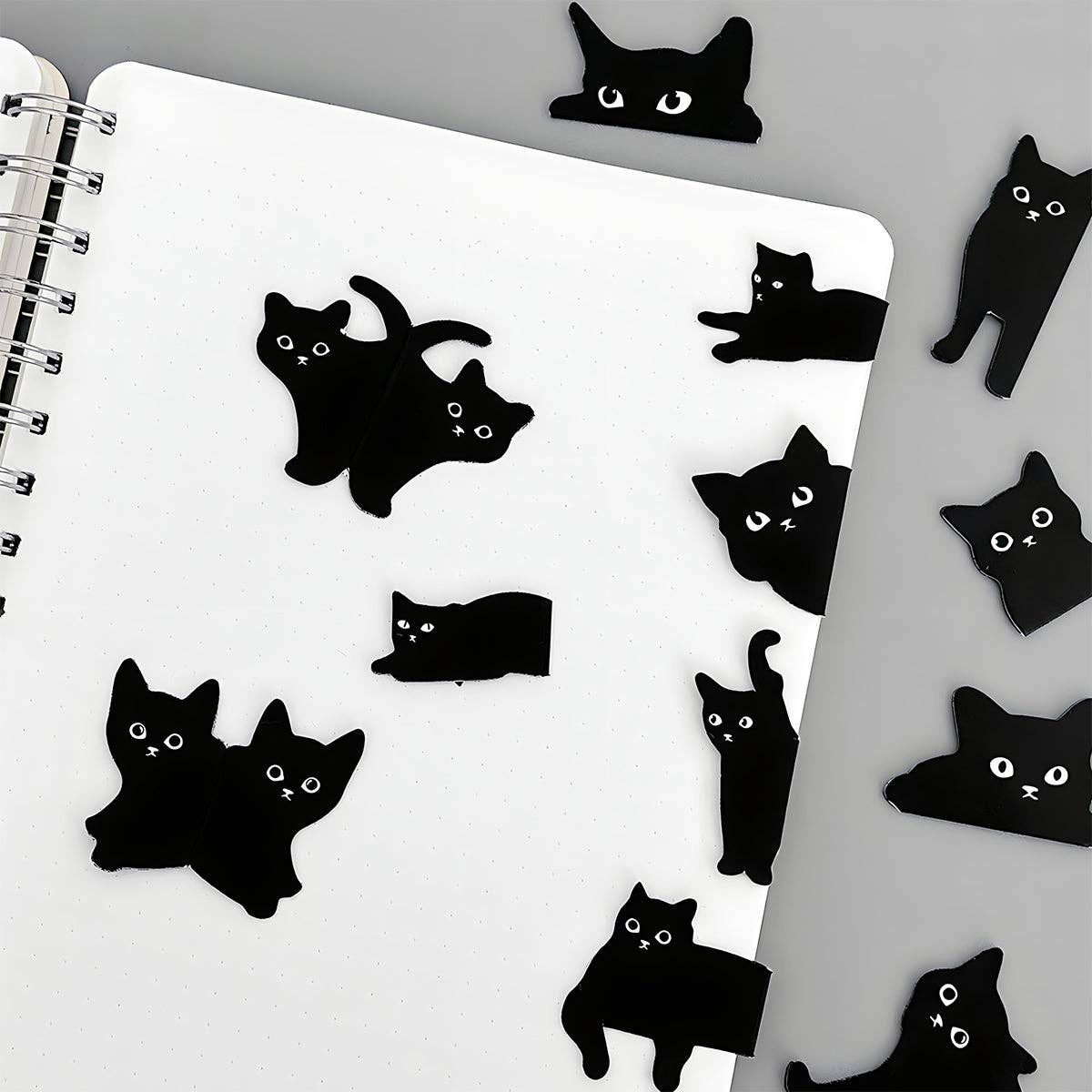 Wrapables.com - Wholesale Bookmark - Wrapables Magnetic Black Cat Bookmarks,  (Set of 24)3