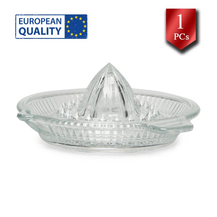 Hakan – wholesale Juicer – Pasabahce Glass Lemon Juicer, Orange Juice Squeezer, 1pc