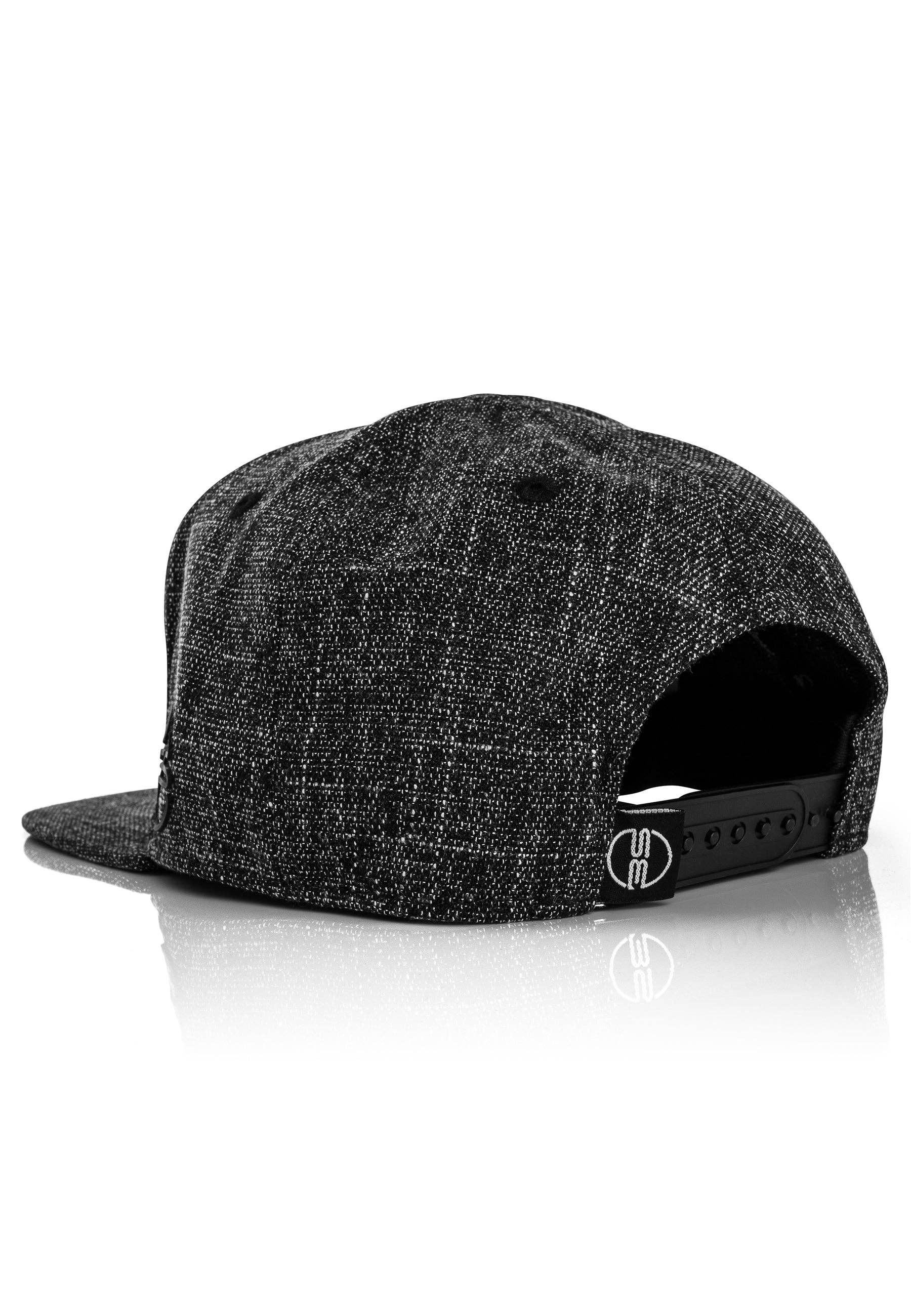 Blackskies - Wholesale Flat Brim Cap - Men's - Ancient Gods Snapback Cap Apollon - Black Gum Spot5