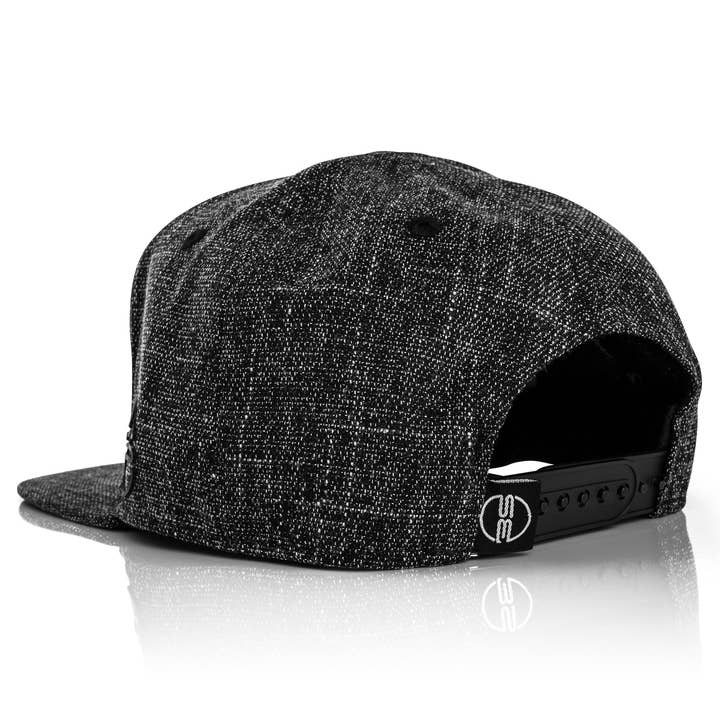 Blackskies - Wholesale Flat Brim Cap - Men's - Ancient Gods Snapback Cap Apollon - Black Gum Spot5