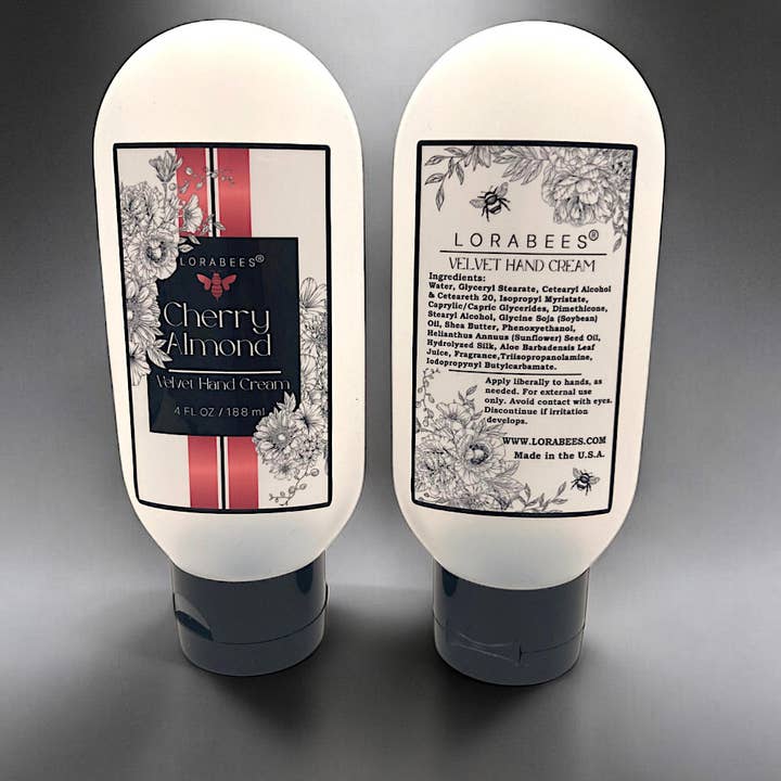 Lorabees - Wholesale Hand Cream/Lotion - Velvet Hand Lotion 4oz Paraben Free