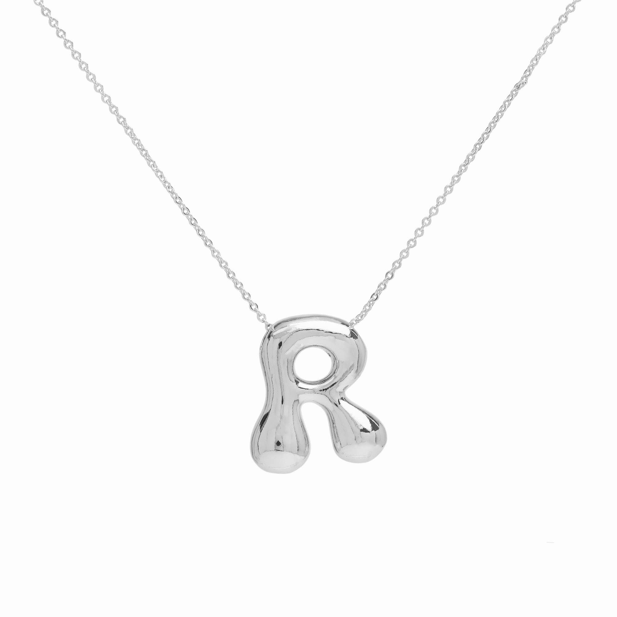 Savvy Bling – wholesale Pendant/charm necklace – Initial Waterdrop 18K Gold Necklace9