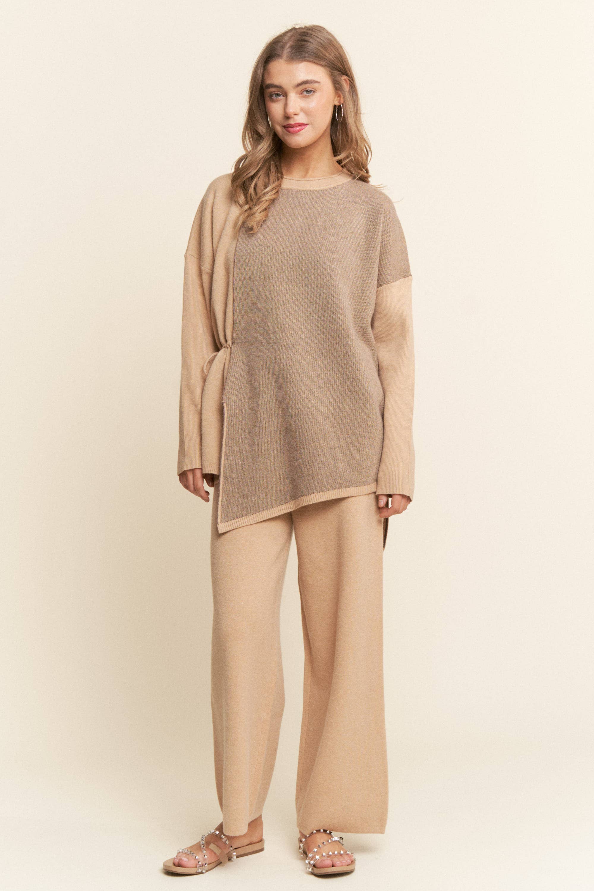 J.NNA - Wholesale Top & Pant Set (NOT Loungewear) - Women's - Soft Knit 2PC Set Long Sleeve Top & Bottoms S-L/1X-3X18