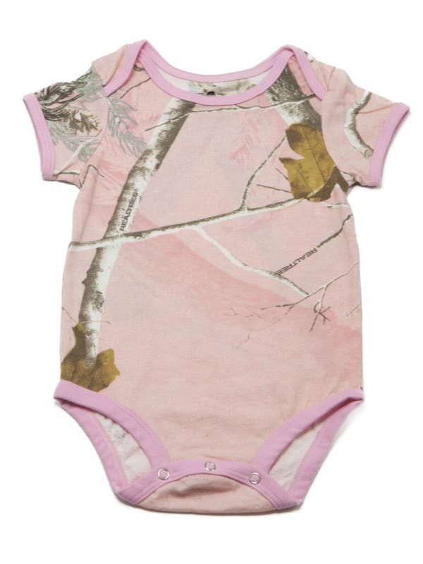 Carstens, Inc. - Wholesale Bodysuit (Non-Footed) - Baby - Realtree AP Pink onesie