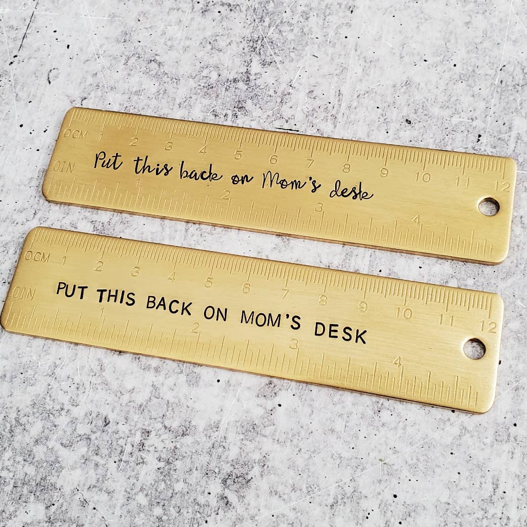 Salt and Sparkle – wholesale Ruler – Ruler for Mom/Teacher/Crafter1