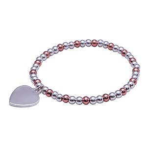Silver och Rose Guldpläterat Armband för wholesale av Beadsworld